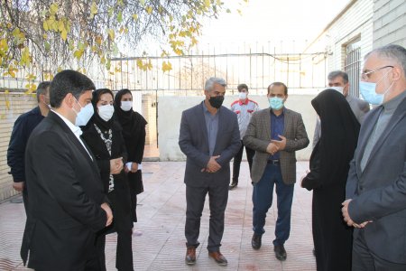 بازدید فرماندار اردبیل از مرکز جامع درمان و بازتوانی بانوان اردبیل