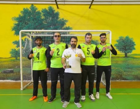 اردبیل قهرمان مسابقات قهرمانی کشور گلبال مردان