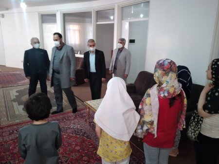 گزارش تصویری | بازدید سرپرست اداره کل بهزیستی استان اردبیل از خانه شکوفه ها ( واحد دختران )